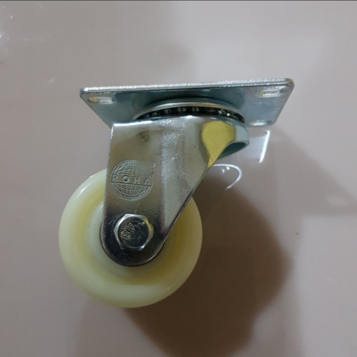 Roda Nilon 1,5 inch Medium Duty Putar