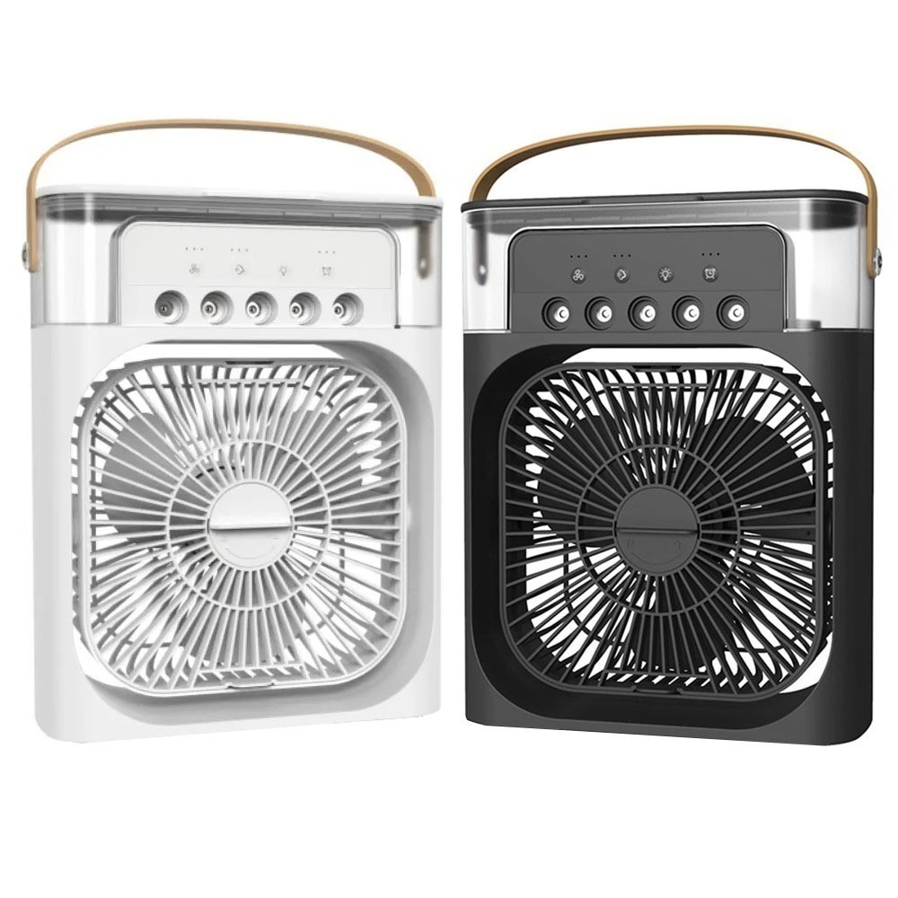 MOS AC MINI KIPAS PENYEJUK PENDINGIN AIR COOLER FAN PORTABLE MOBIL RUANGAN ANGIN DINGIN LED UDARA SE