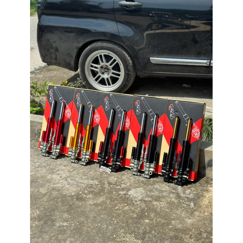 SHOCK DEPAN KTC RACING MATRIX KLIK FUNGSI VARIO SCOOPY BEAT