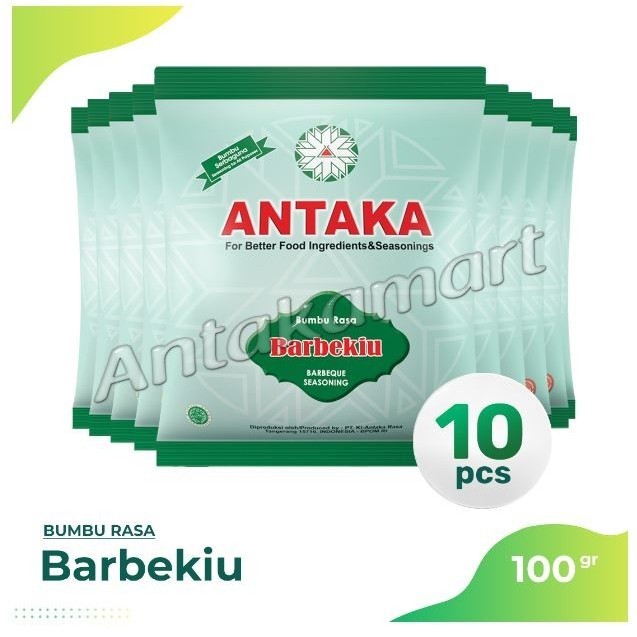 

[Bumbu Instan Siap Pakai] PAKET ANTAKA HIJAU 1 RENCENG : RASA BARBEKIU