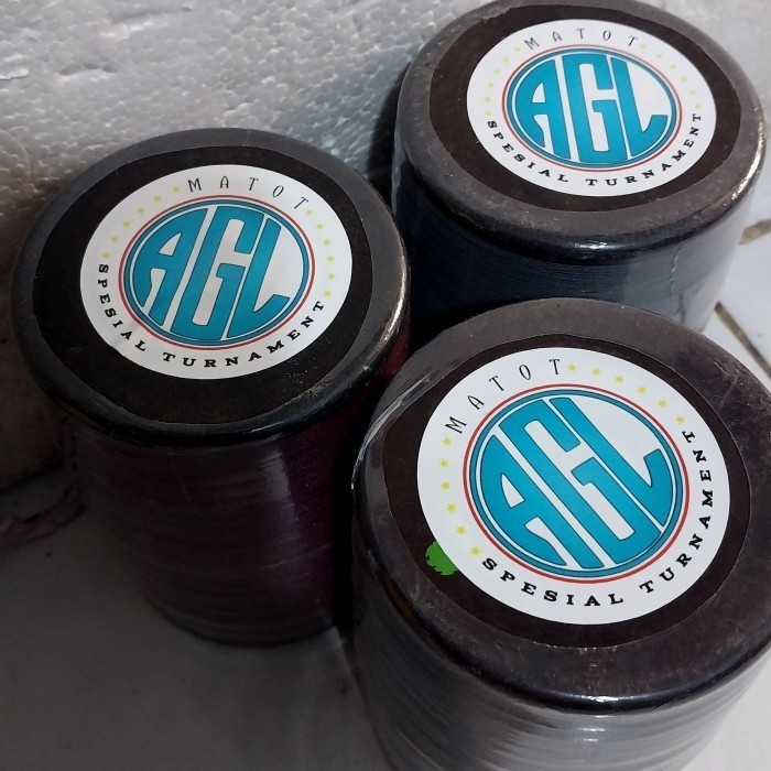 Senar Gelasan matot bahan abu ori panjang 6000 yard klos kayu