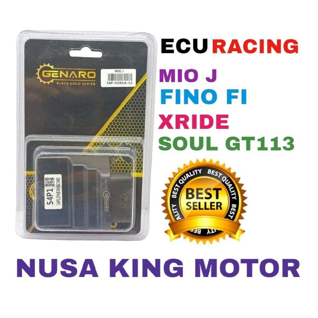 ECU MIO J FINO 115 XRIDE 113 SOUL GT 113 CC TENAGA NAIK 20%