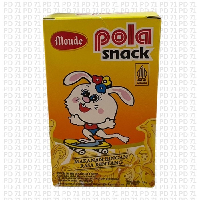 

Pola Snack 1 Bungkus 25 Gr