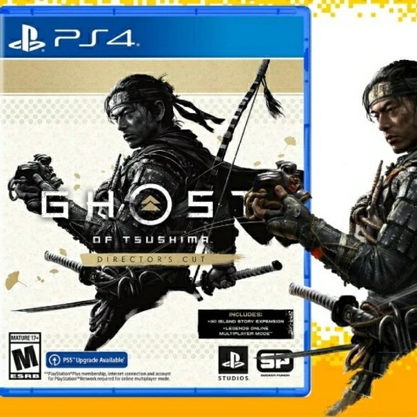 kaset ps4 ghost of tsushima Director's Cut / ps4 ghost of tsushima