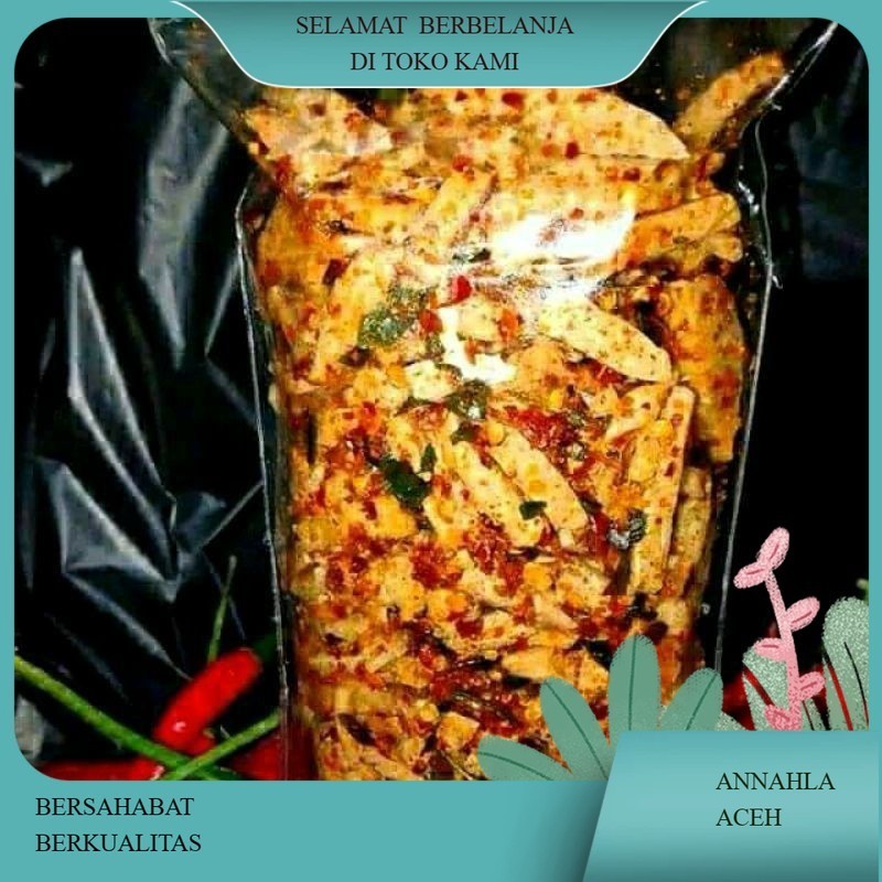 

ACEH-SNACK.ANL Basreng Pedas Daun Jeruk 500GR