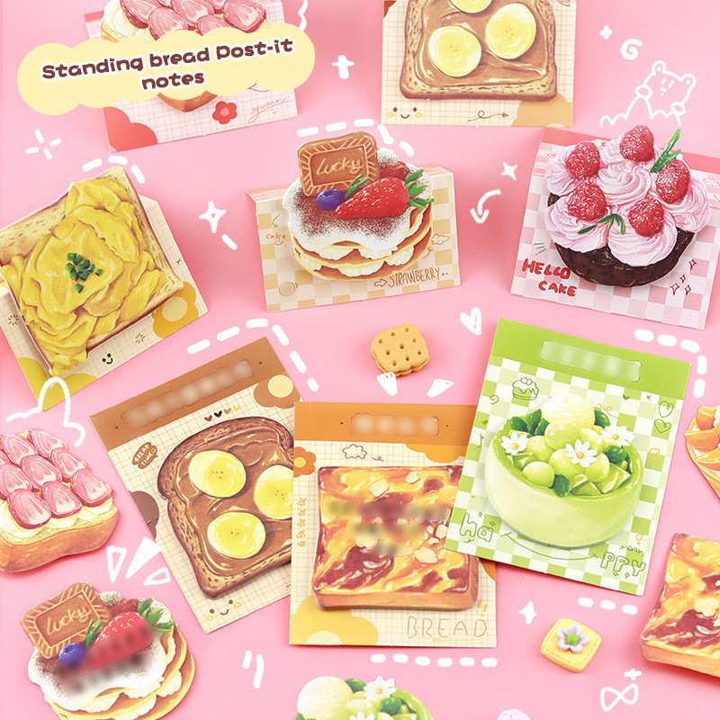 

COD❤️ Catatan Tempel Roti Panggang Catatan Tempel Mandiri Siswa Catatan Tempel Kreatif-yy