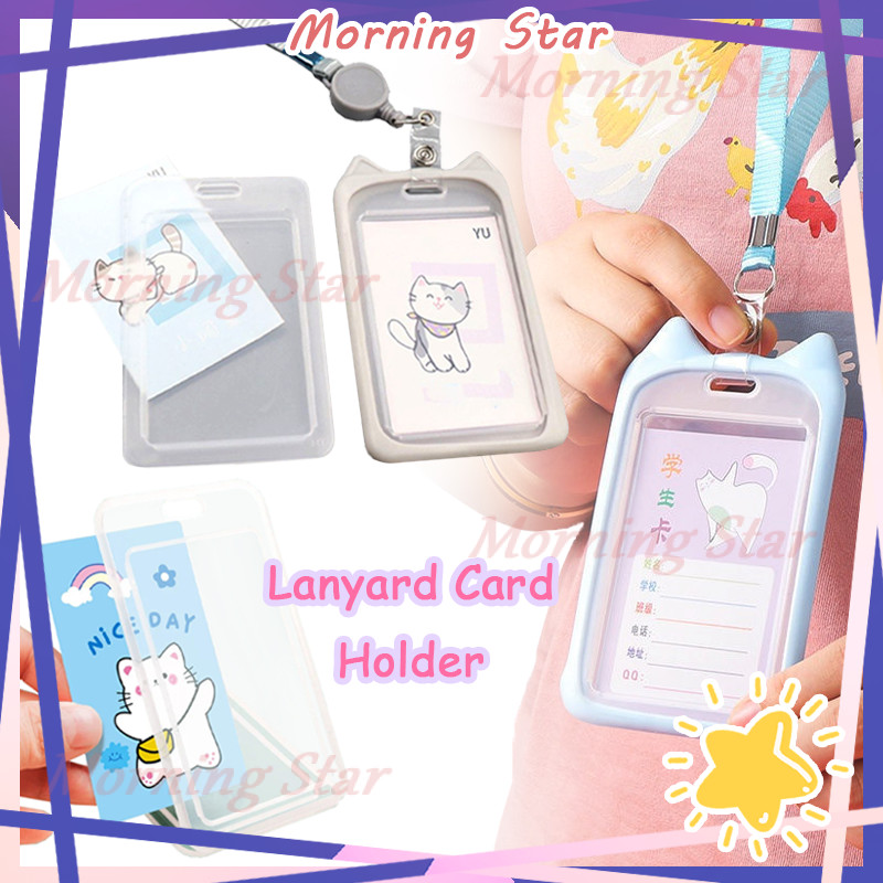 

Lanyard Card Holder Motif Kucing/Name Tag Lanyard Gantungan Kartu/Tempat Kartu Card Holder Gantung Leher/Lanyard Gantungan Kartu Motif Kucing