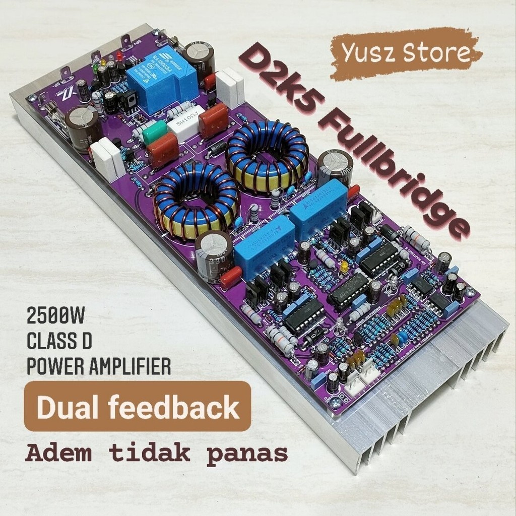 COD Kit  D2k5 fullbridge Class D Power Amplifier Dual feedback / DXD_ELEKTRO_SHOP