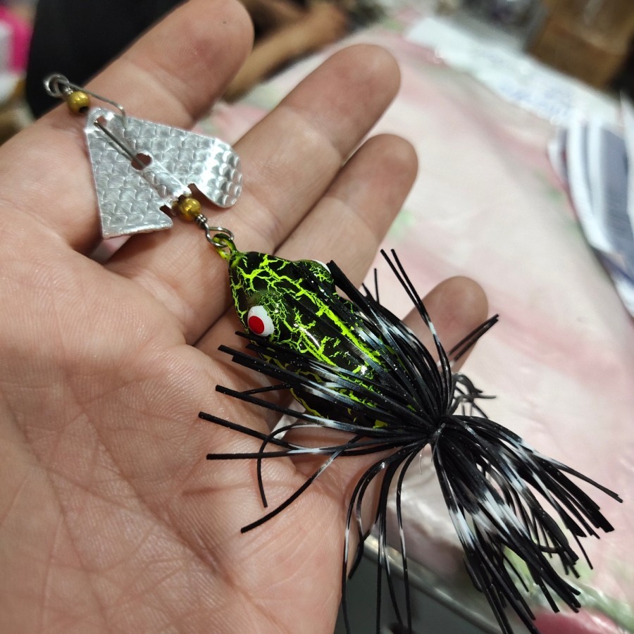 Lure kodok umpan casting gabus