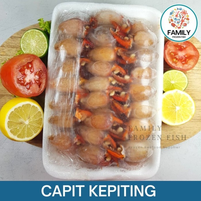 

Capit Kepiting Kupas | Daging Capit Kepiting Frozen Premium Quality - tray