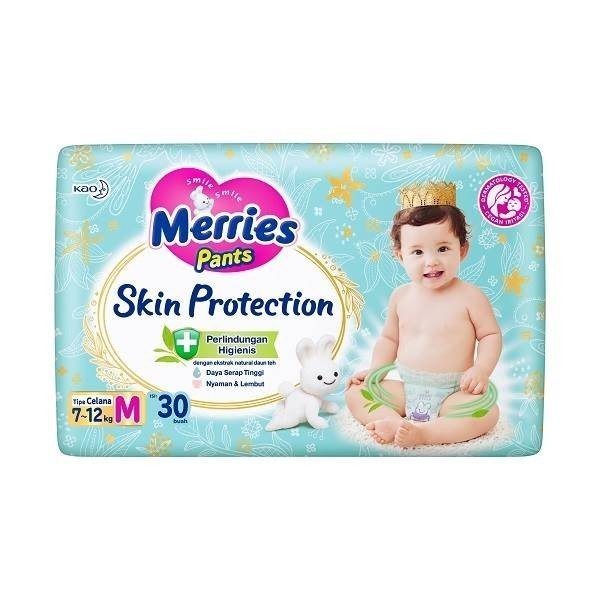 Pampers Pampers MERRIES SKIN PROTEXTION M-30 Diskon