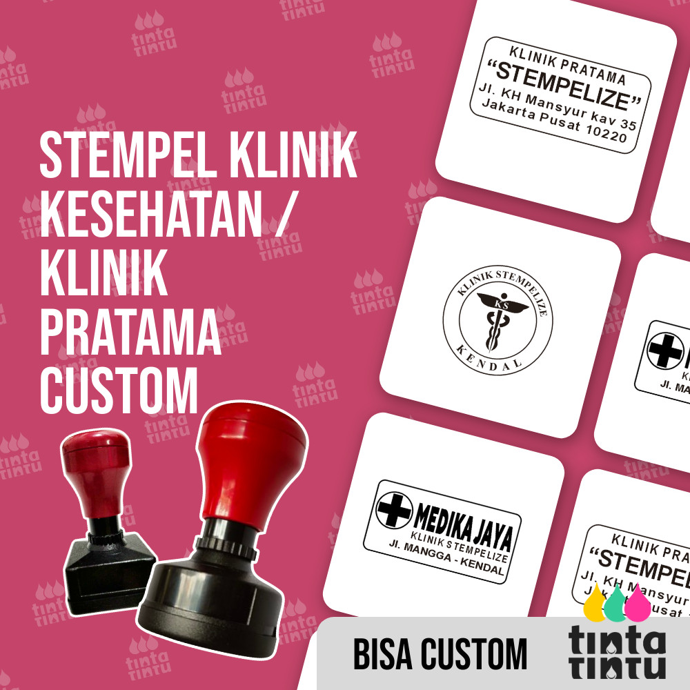 

Stempel Klinik Kesehatan / Klinik Pratama Custom