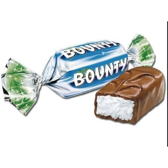 

BOUNTY MINIATURES 220 GRAM | CHOCOLATE COCONUT BOUNTY MINI