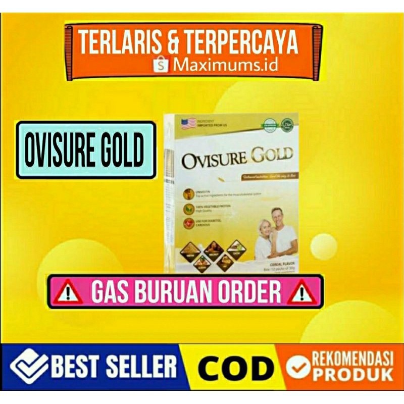 

ECER Ovisure Gold Box Asli Susu Untuk Mengobati Masalah Tulang Dan Sendi 5 Sachet