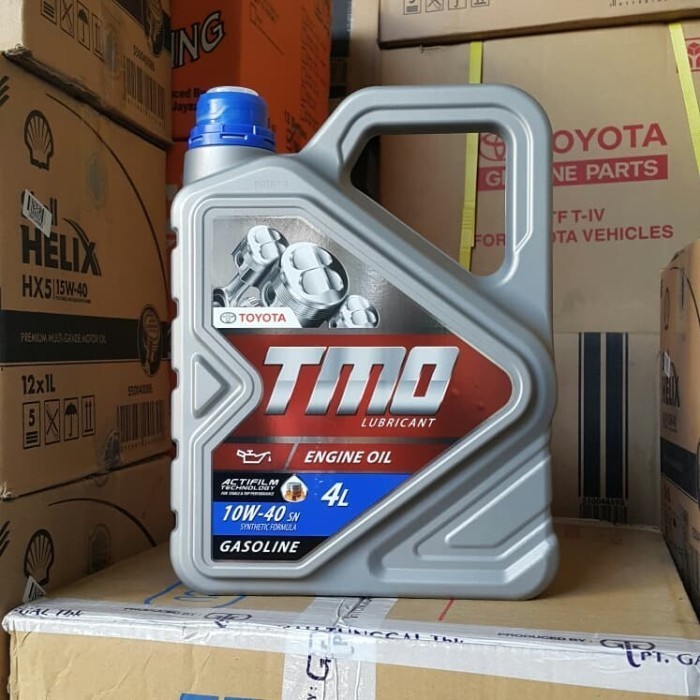 (MLS) OLI MESIN MOBIL BENSIN TOYOTA MOTOR OIL / TMO 4 LITER By Duniavariasi Surabaya