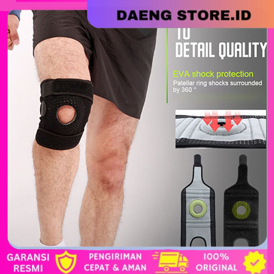 TERAPI LUTUT PREMIUM PELINDUNG DEKER LUTUT KNEE DEKER KNEE BRACE Penyangga Lutut