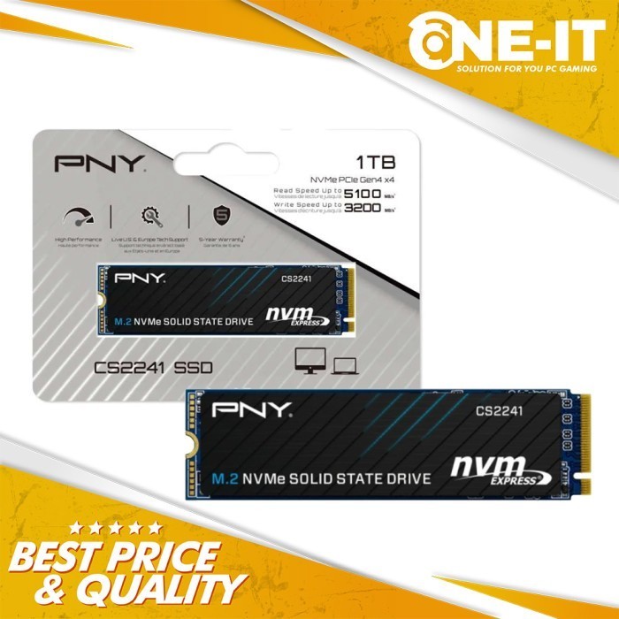 SSD PNY CS2241 1TB NVME M.2 Gen4x4