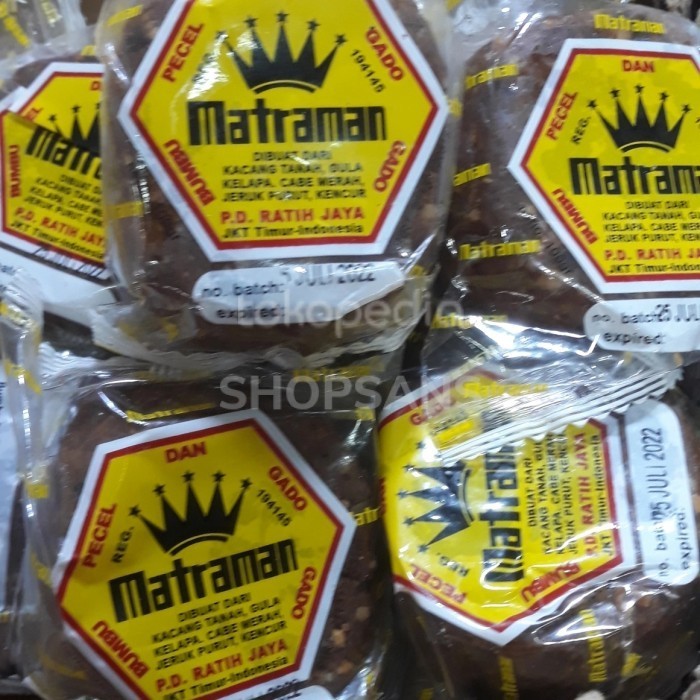 

Terbaru- Bumbu Kacang Pecel Matraman
