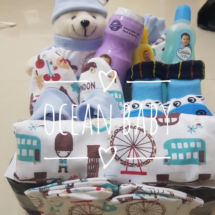 

(NEW) -Parcel Bayi / Baby Hampers / NewBorn Gift / Baby Boy / Kado Bayi Murah