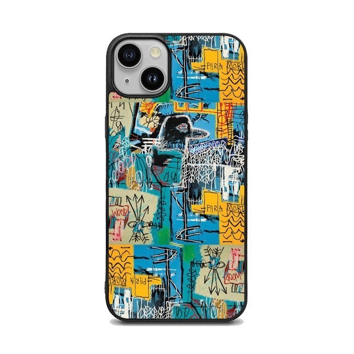 New Arrival Casing Case Softcase Iphone 15 14 13 12 11 X Xs Xr Pro Max Mini Plus Basquiat BG0923