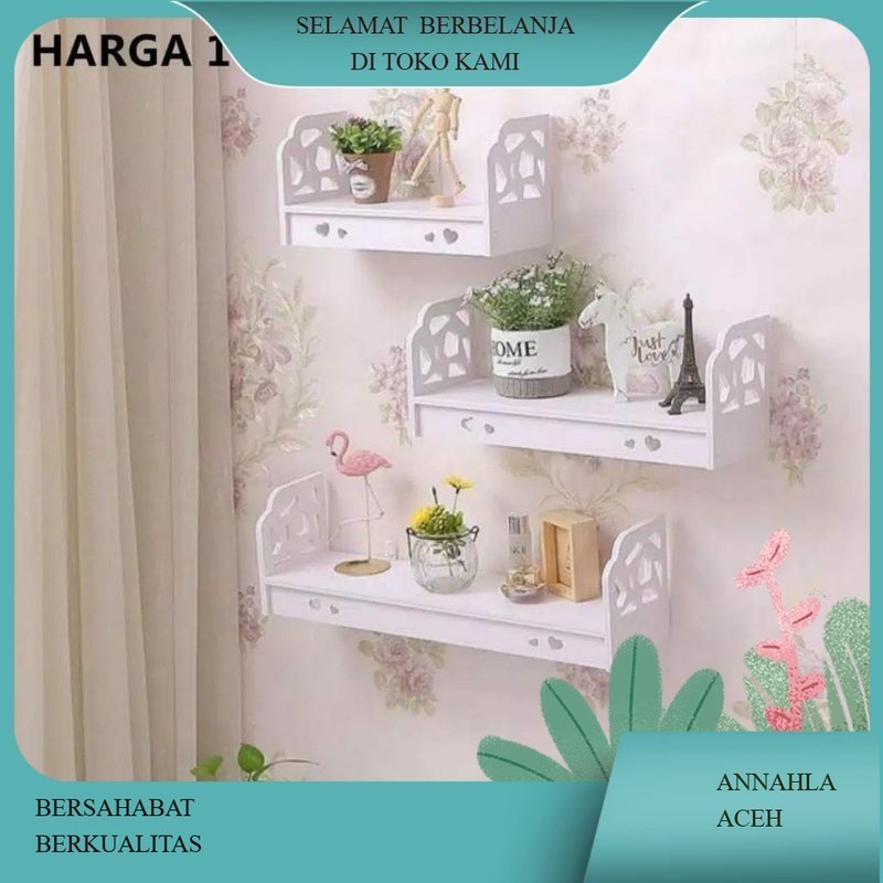 (ANL)Rak shabby baru kinbar WPC