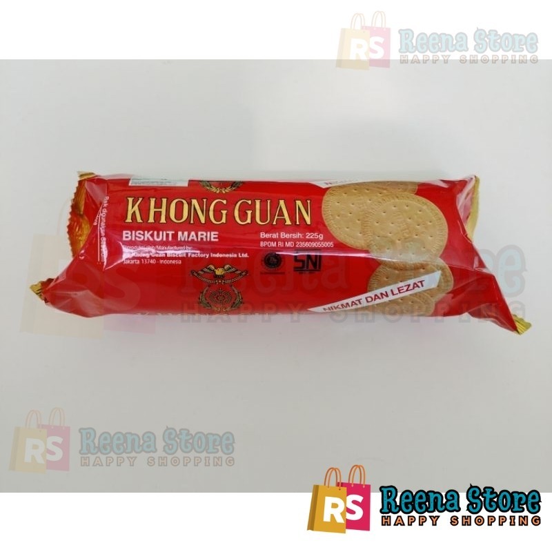 

Biscuit Marie KHONG GUAN 225Gr. Khong Guan Biscuit - Reena Store