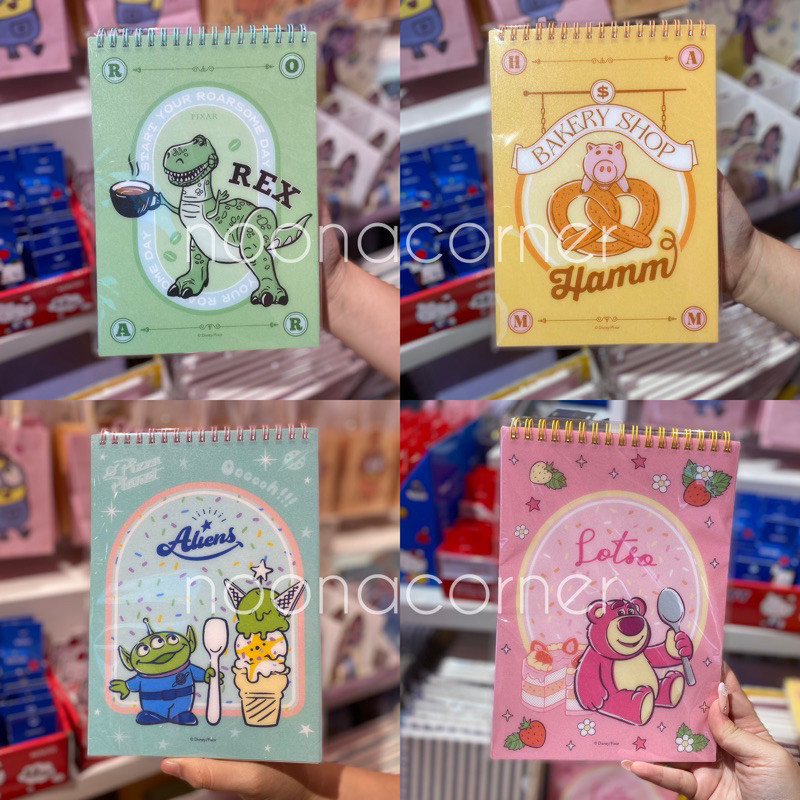 

Miniso x Toy Story - Buku / Notebook Big Wire Lotso Hamm Rex