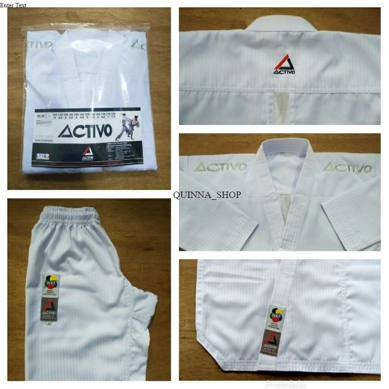 (SKD) BIG SALE Baju Karate Activo Senkaido//Tegi Karate KATA dan KUMITE