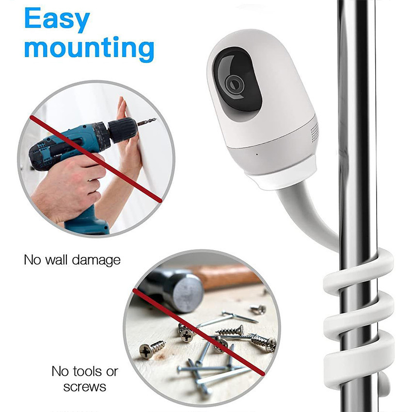 Bracket Gantung For Xiaomi Kamera Cctv Flexible Stand Holder Mounting Kamera Cctv Smart Indoor Ip