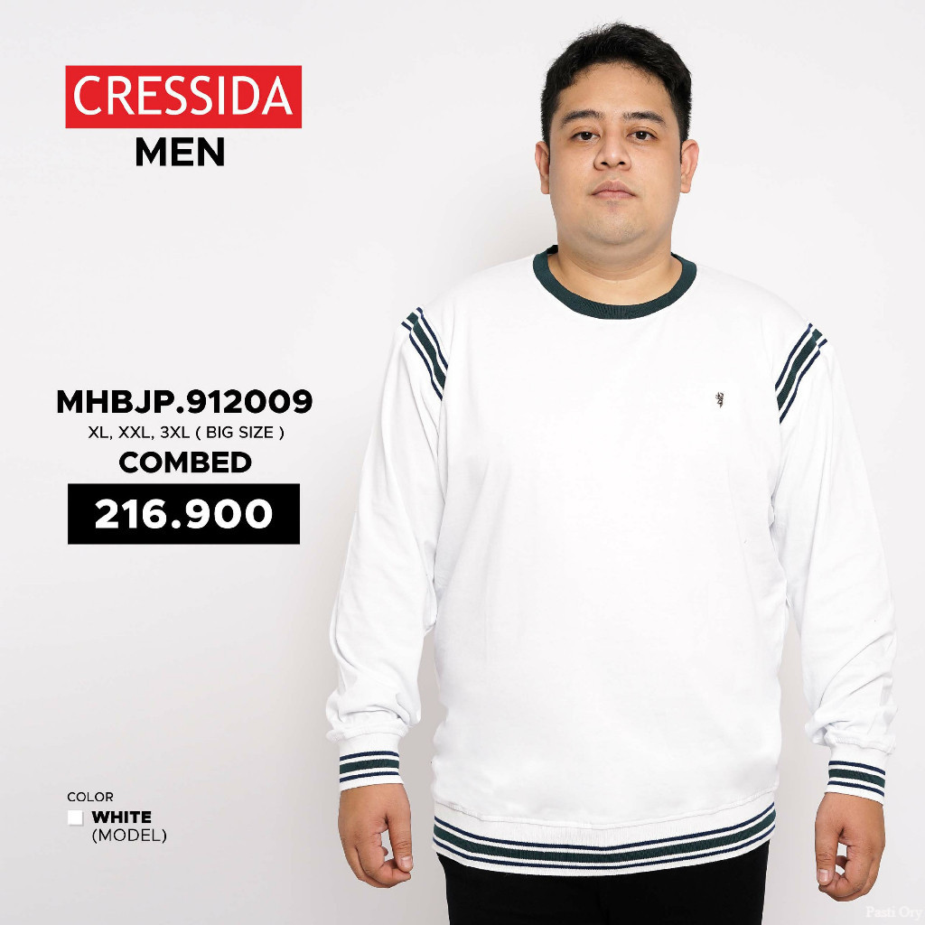 CRESSIDA Kaos Pria Big Size Baju Cowok Jumbo Cressida Original - MHBJP.912009
