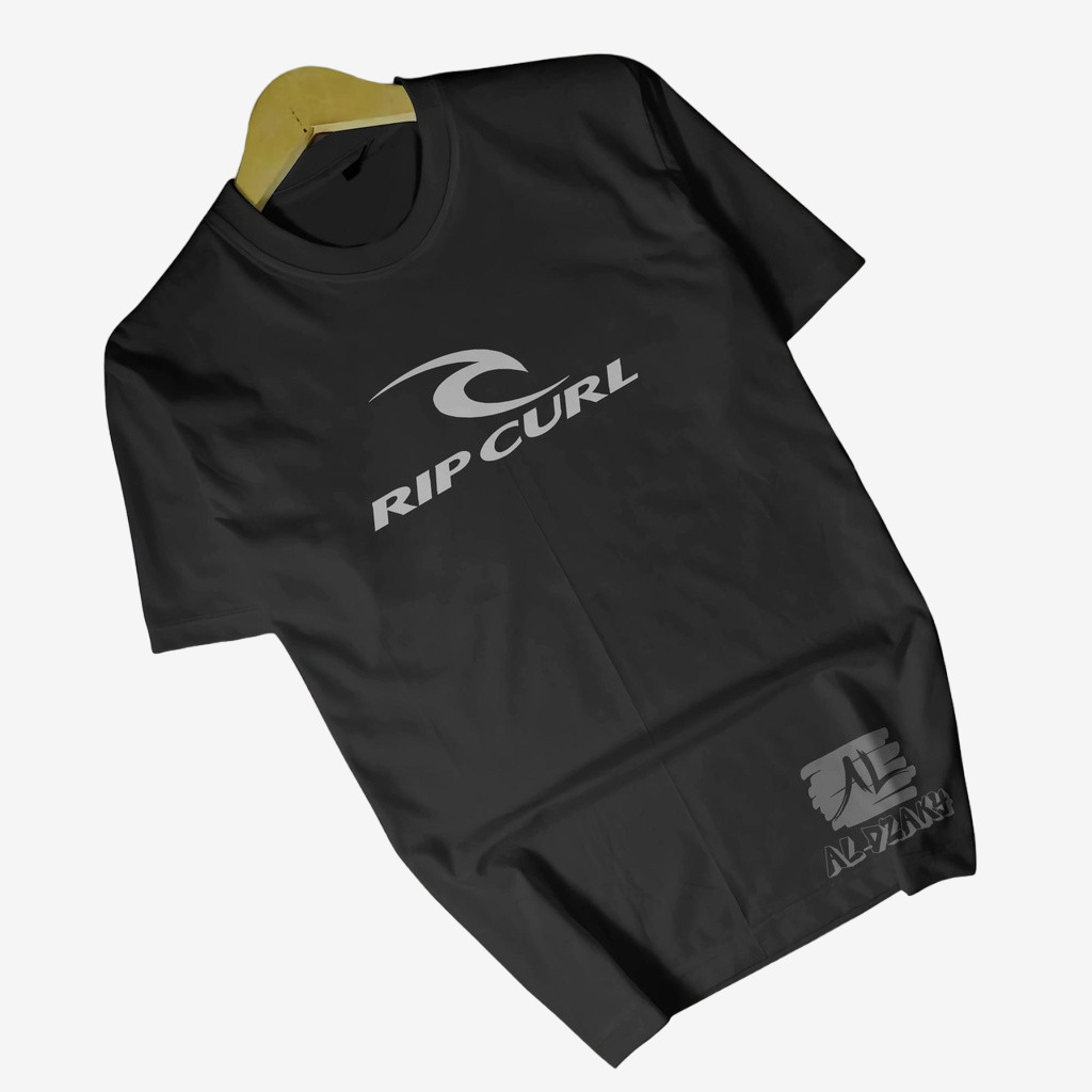 kaos big size RIPCURL cotton combed pria wanita S - 5XL lengan pendek distro jumbo