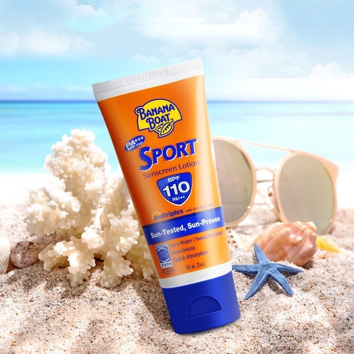 Banana Boat Sport Sunscreen SPF 110 PA+++ /Banana Boat Sunblock/Banana Boat Sunscreen 90ML