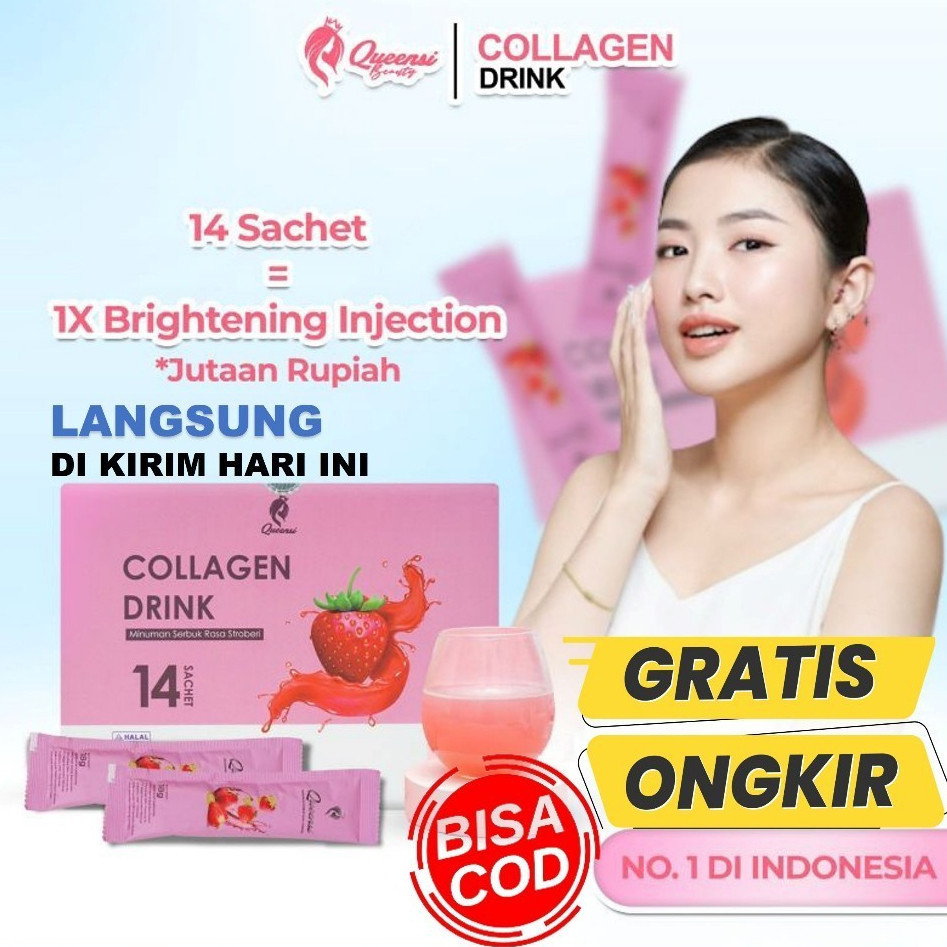 

[Diskon Harga] QUEENSI COLLAGEN DRINK 100% BPOM | QUEENSI MINUMAN COLAGEN | MINUMAN PENCERAH KULIT QUENSI KOLAGEN Bubble Wrap Packing Tambahan # Biar lebih AMAN Bubble Wrap Packing Tambahan # Biar lebih AMAN Bubble Wrap Packing Tambahan # Biar lebih