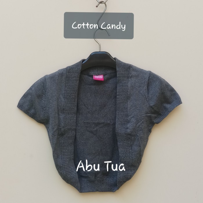 New[Promo] Cotton Candy cardigan wanita rajut bolero tangan pendek 7953