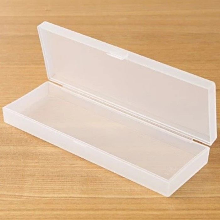 

Thosti MUJI - Polypropylene Pen Case Pencil Case || Tempat Pensil - 1 Compartment S