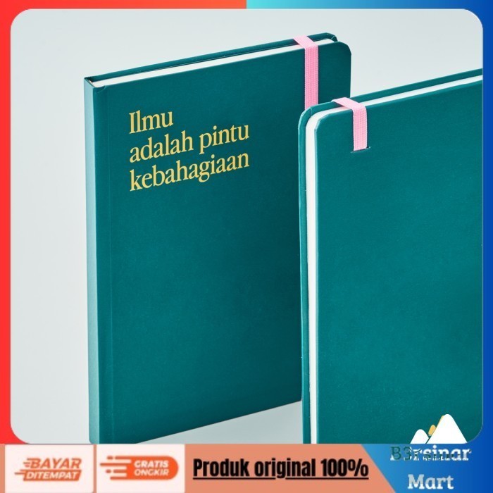 

[KUALITAS TERBAIK] Notebook Hardcover - Green