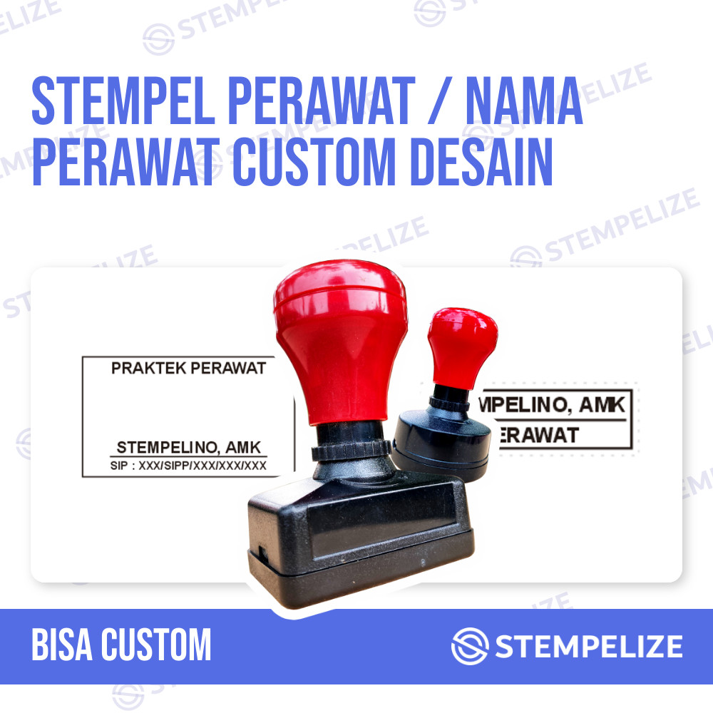 

Stempel Perawat / Nama Perawat Custom Desain
