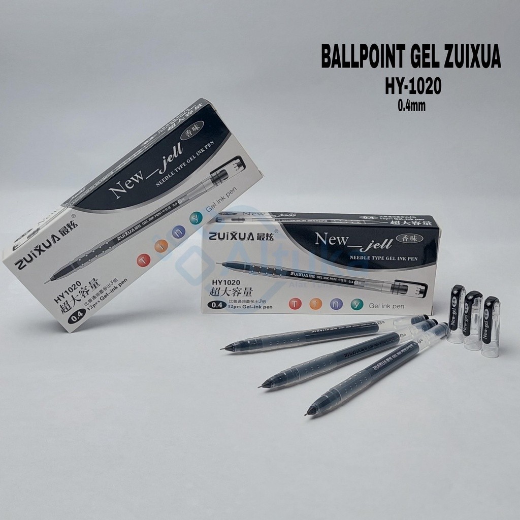 

(12 Pcs) Bulpen Gel / Pen Gel / Ballpoint Zuixua HY-1020