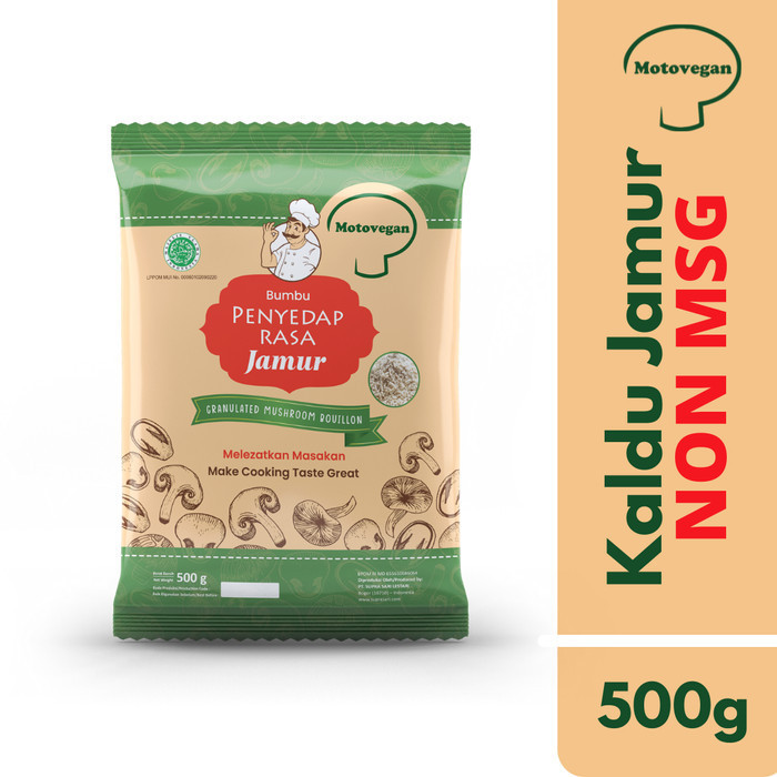 

AD Motovegan Kaldu Jamur Penyedap Rasa Tanpa MSG 500 Gram