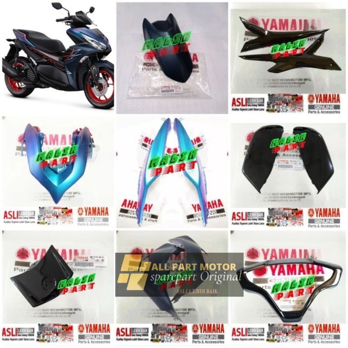 FULL BODY HALUS NEW AEROX CYBER CITY ORIGINAL YAMAHA