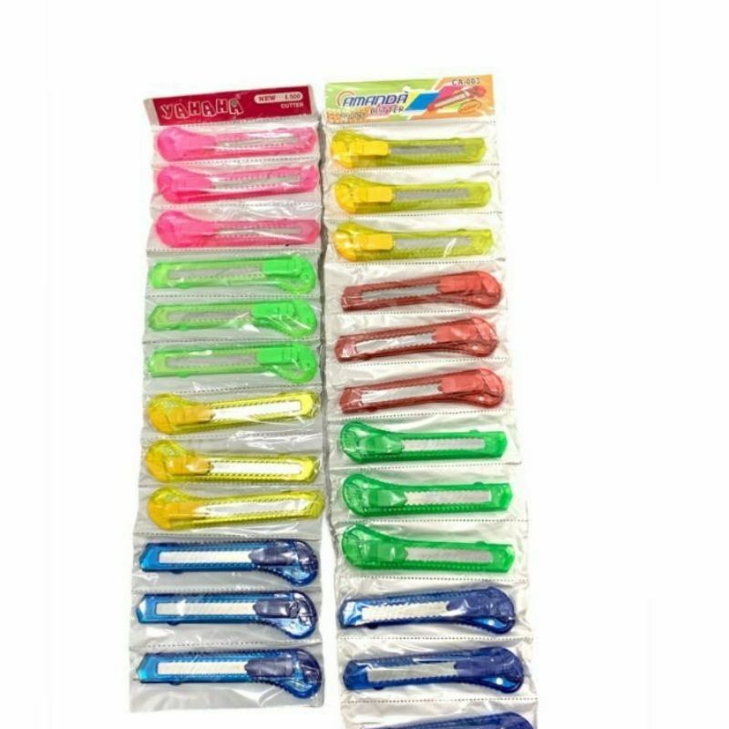 

(1 pcs) Pisau Cutter Warna Besar - ABO