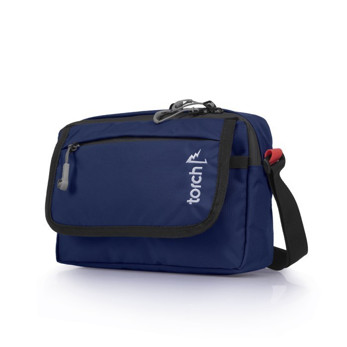 [TERMURAH] Torch Tas Selempang - Sling Bag Jixi 2 Liter - Navy