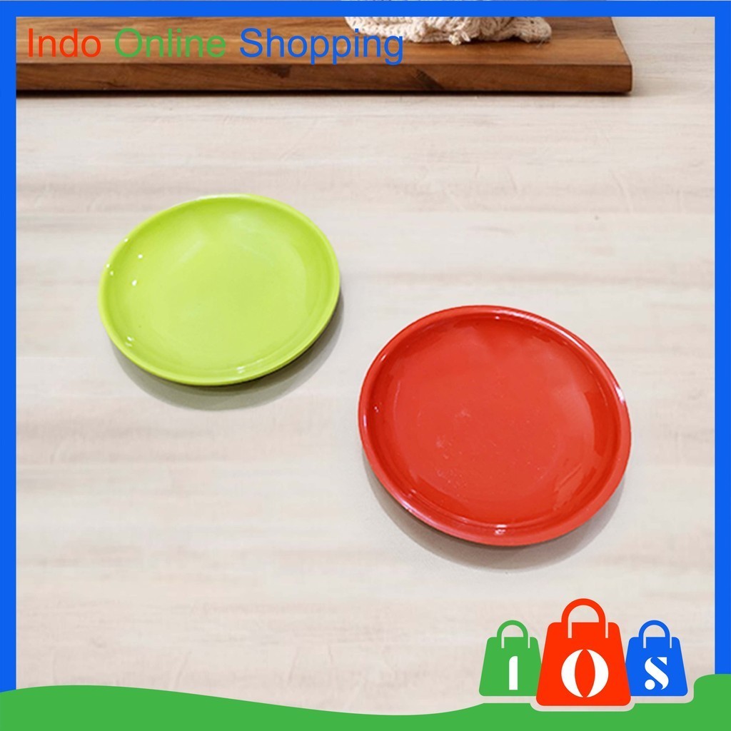 Piring Sambal Kecil Tempat Sambal Melamin Piring Saos -Piring Kecil 3099