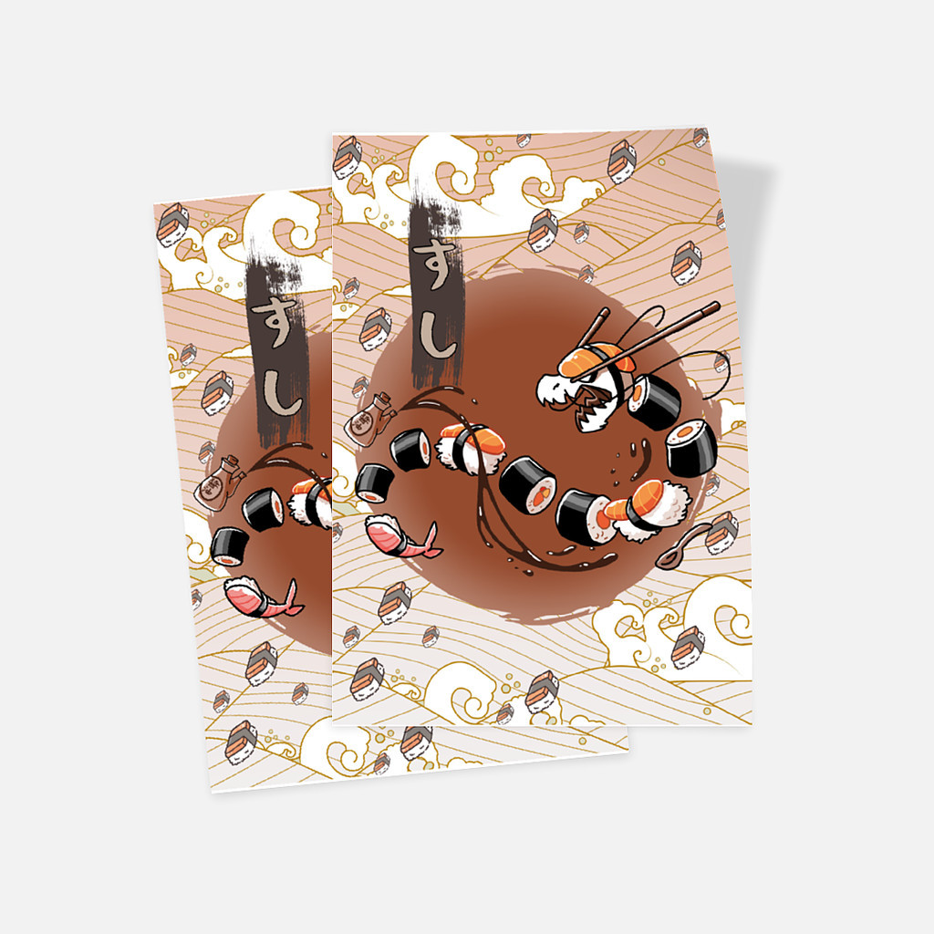 

Glossy Sticker - Set of 2 Model Jepang - Wrath Of Sushi God