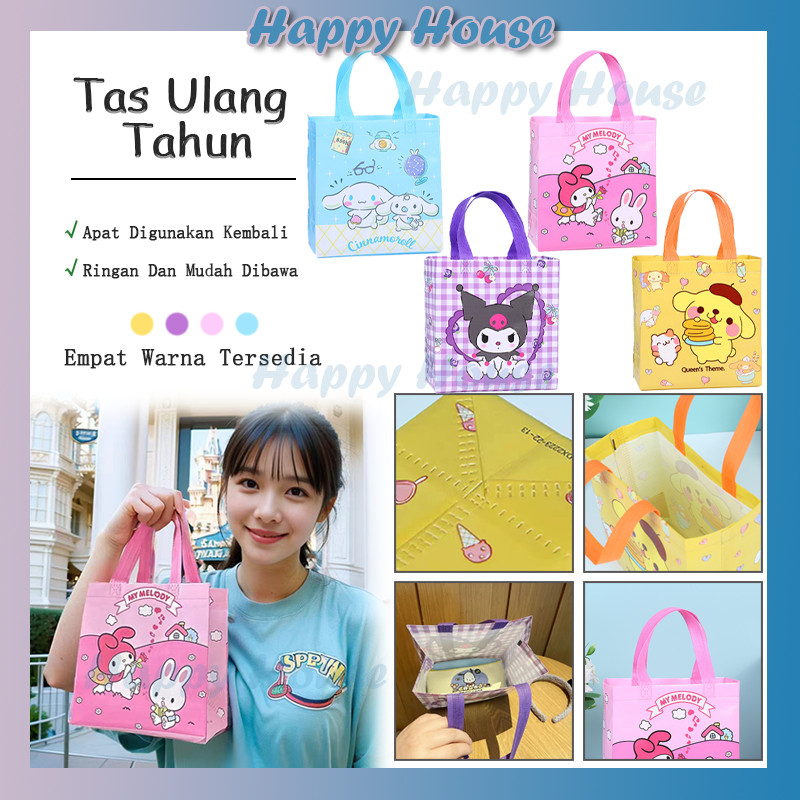 

Sanrio Tas Souvenir Ulang Tahun / Tas Souvenir Kado Ulang Tahun Anak Motif Sanrio