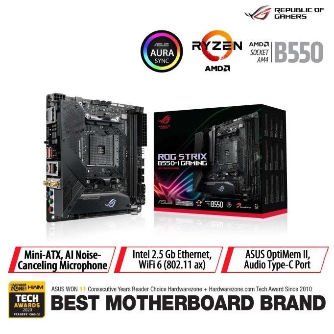 ASUS ROG STRIX B550-I GAMING (Socket AM4)