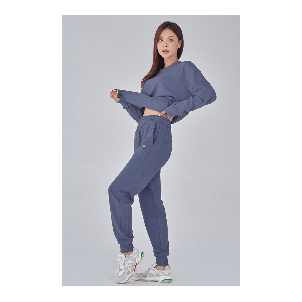 PLVD Celana jogger Pants Sweatpants Panjang Polos Wanita/pria Baby Terry STL