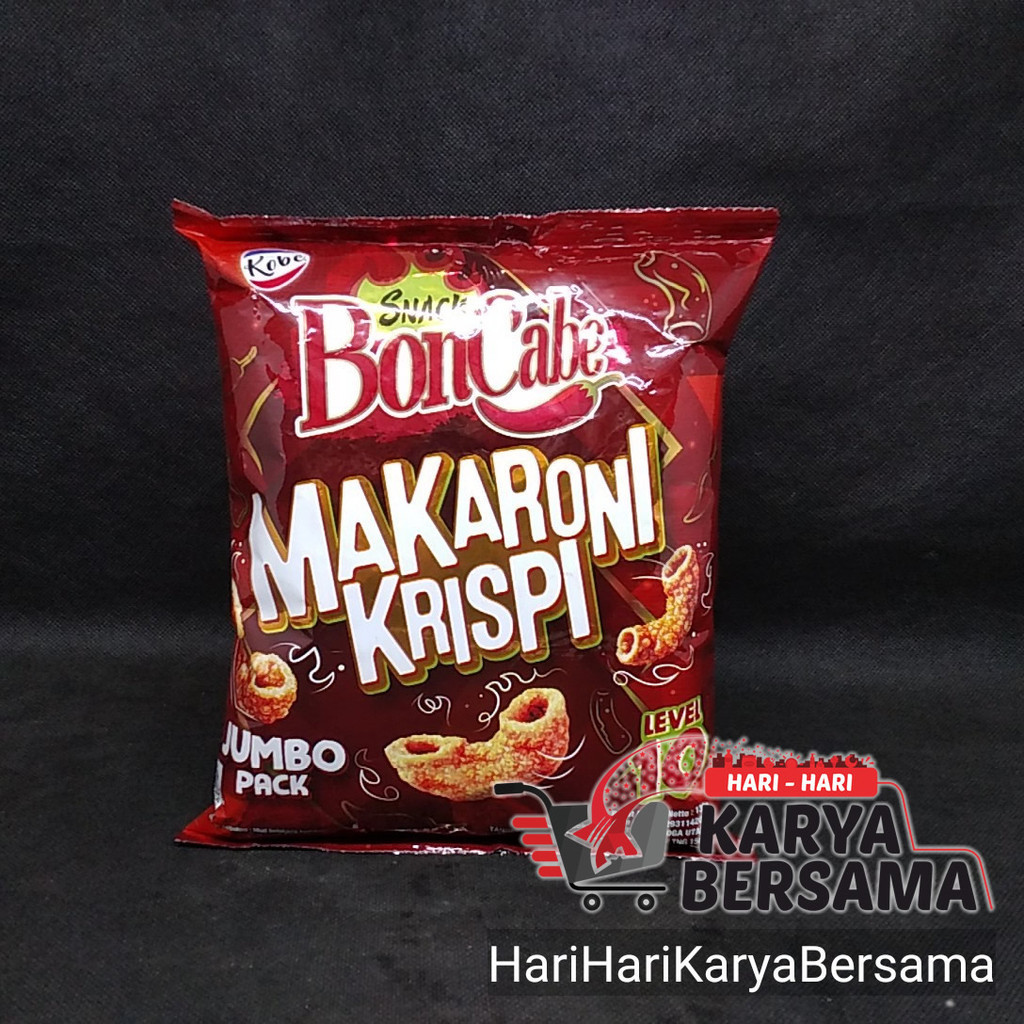 

SNACK KOBE BONCABE MAKARONI KRISPI LEVEL 10 135GR