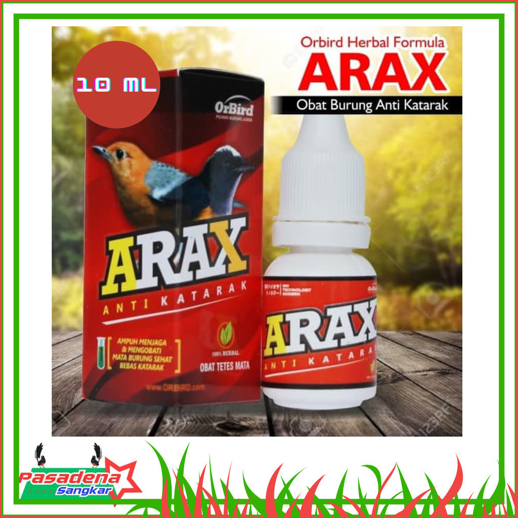 Arax Anti Katarak Obat Tetes Mata Burung Katarak 10ml