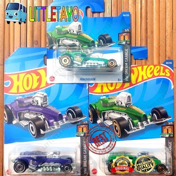 Hot Wheels Fusionbusta 2022 Hijau Hotrod Muscle Mania